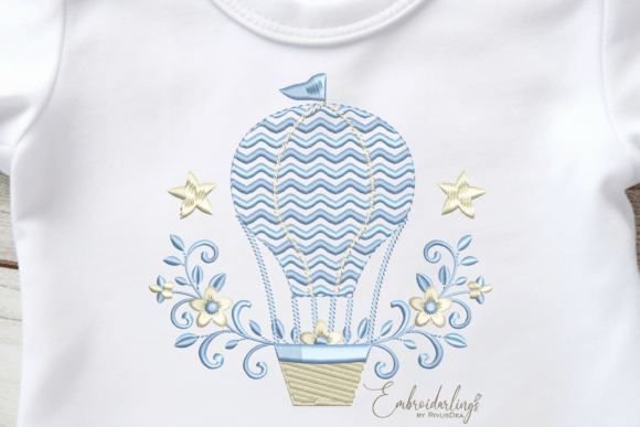 Chevron Hot Air Balloon Embroidery Review